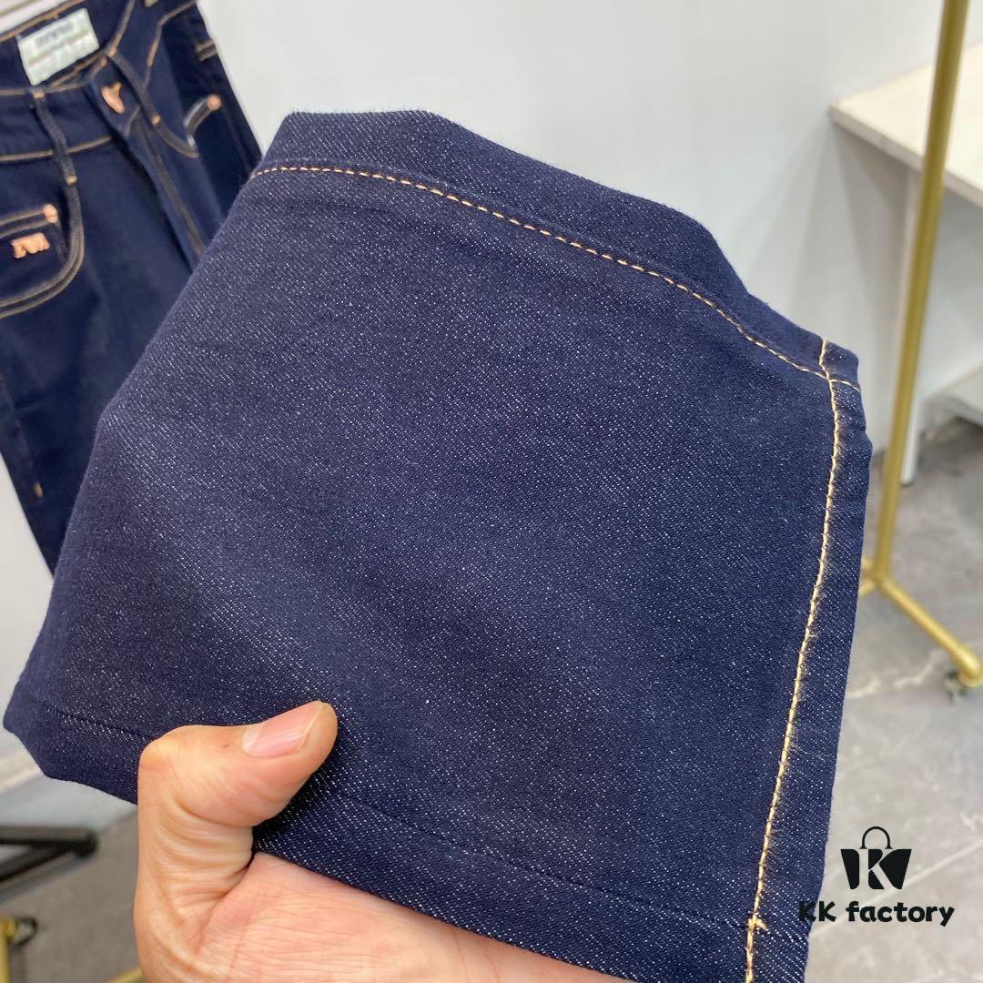 6931a4c9ccd8ab3d7af9918a 2025 Spring and Summer European Boutique New Arrival, Super A-Grade Import-Level Overseas Trading Company Order Source, Top-Tier Original High-End Men's Custom Fashion Slim Straight Denim Jeans 528~36