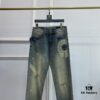 6931a4c9ccd8ab3d7af9918e 2025 Spring Summer European Cabinet New Arrival Ultra A-grade Purchased Level Overseas Trading Company Order Source Top Original High-end Men's Custom Fashion Slim Straight Leg Jeans
