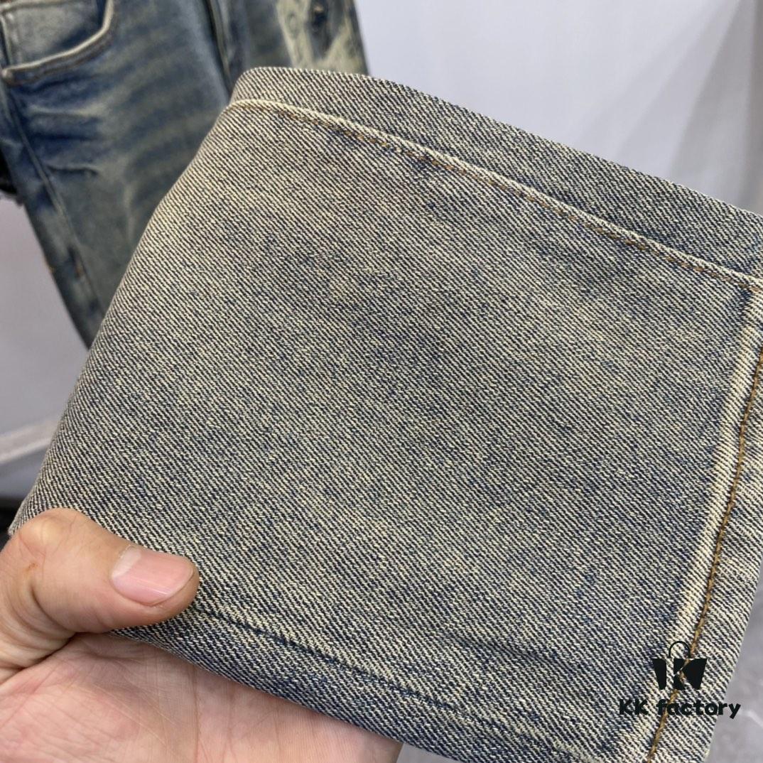 6931a4caccd8ab3d7af99193 2025 Spring Summer European Cabinet New Arrival Ultra A-grade Purchased Level Overseas Trading Company Order Source Top Original High-end Men's Custom Fashion Slim Straight Leg Jeans