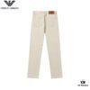 6931a4cdccd8ab3d7af991af Popular Bestseller! New Autumn EMPORIO ARMANI Armani Luxe Combed Stretch Denim Trousers - Business Casual Style, Available at Henglong