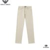 6931a4cdccd8ab3d7af991b0 Popular Bestseller! New Autumn EMPORIO ARMANI Armani Luxe Combed Stretch Denim Trousers - Business Casual Style, Available at Henglong