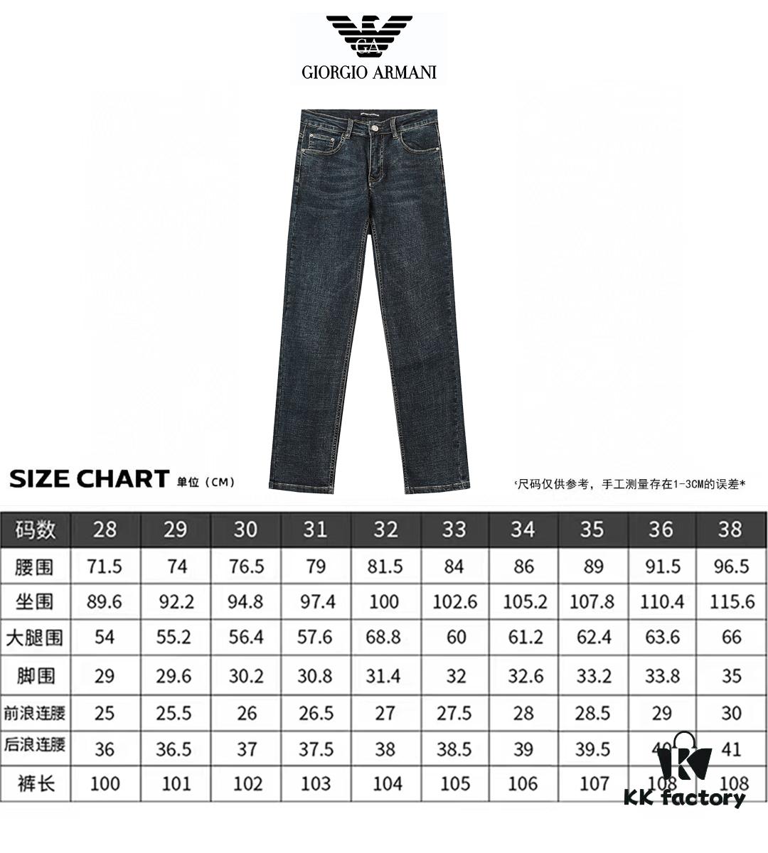 6931a4ceccd8ab3d7af991cb Autumn/Winter New Arrival Classic Versatile Armani Denim Jeans