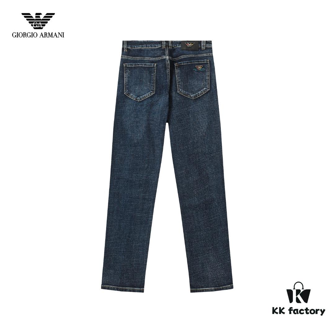 6931a4ceccd8ab3d7af991cc Autumn and Winter New Arrival Classic Versatile Armani Denim Jeans