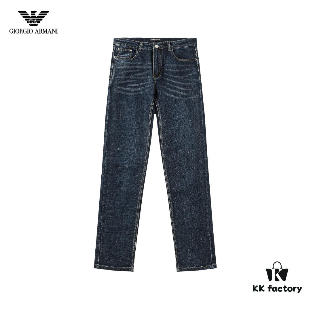 6931a4ceccd8ab3d7af991cd Autumn and Winter New Arrival Classic Versatile Armani Denim Jeans