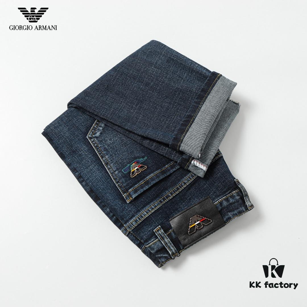 6931a4ceccd8ab3d7af991ce Autumn and Winter New Arrival Classic Versatile Armani Denim Jeans