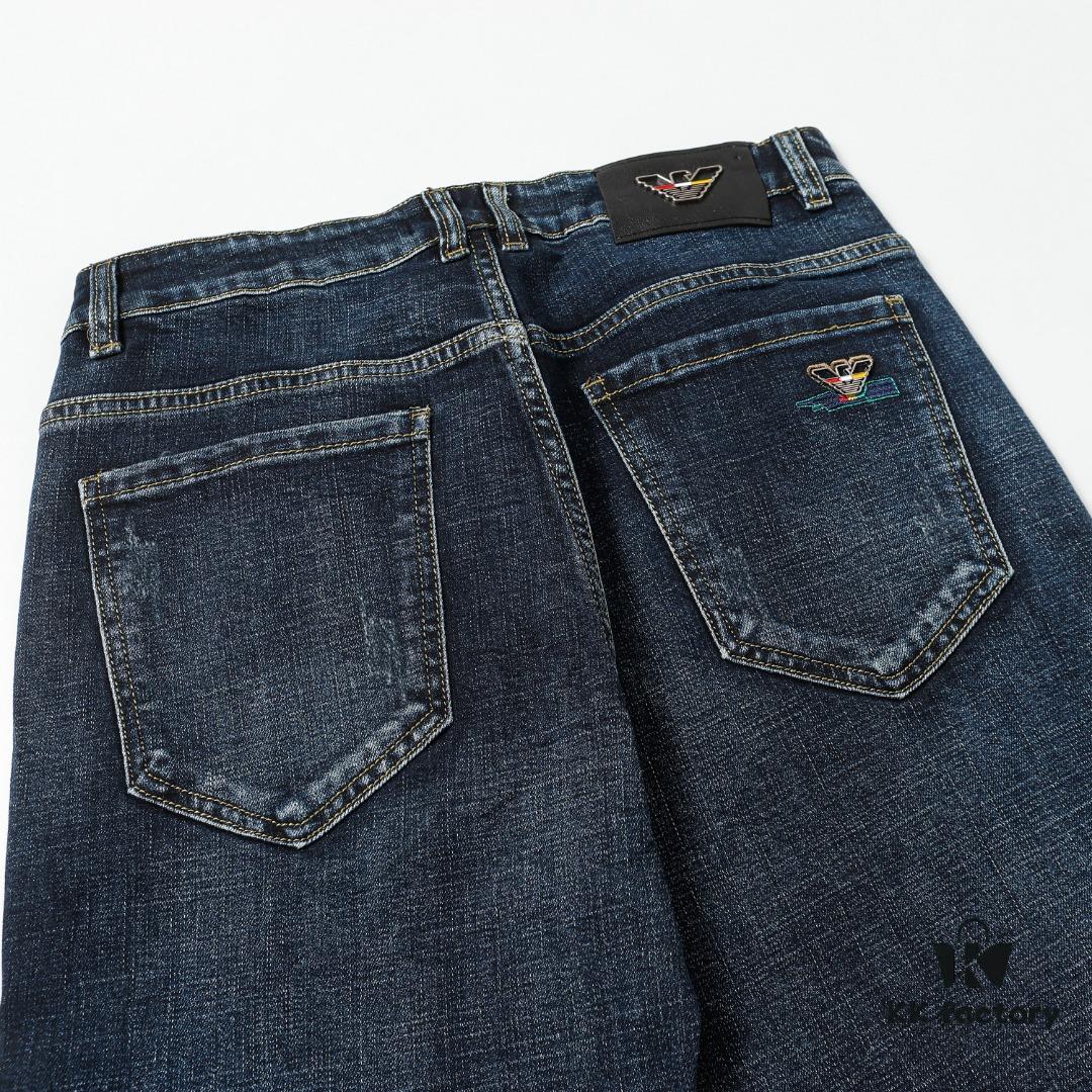6931a4ceccd8ab3d7af991cf Autumn and Winter New Arrival Classic Versatile Armani Denim Jeans