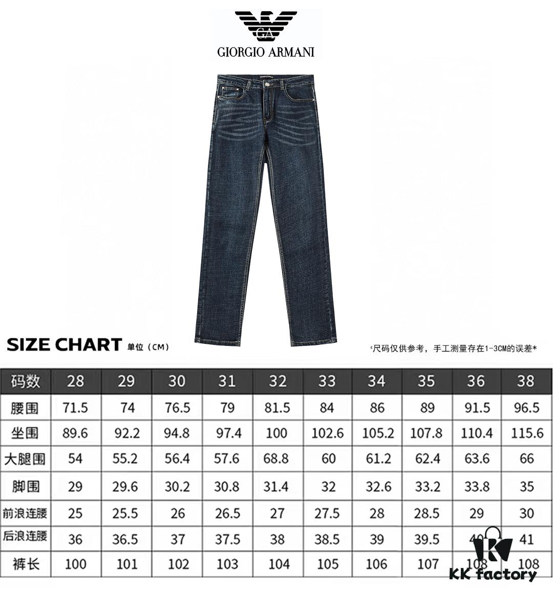 6931a4cfccd8ab3d7af991d5 Autumn and Winter New Arrival Classic Versatile Armani Denim Jeans