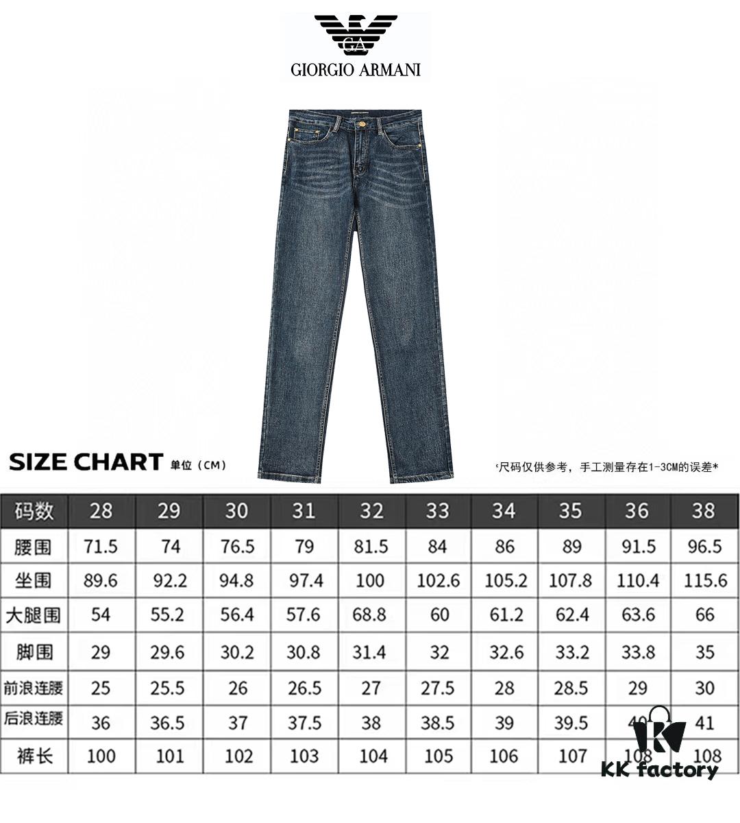 6931a4cfccd8ab3d7af991df Autumn/Winter New Arrival Classic Versatile Amani Armani Denim Jeans