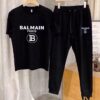 6931a4d0ccd8ab3d7af991ea BALMAIN Summer Men's High-Quality Double-Mercerized Suit, Imported Premium Fabric, Fashion Trend Style