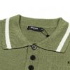 Balmain BALMAIN 2024 New Arrival Polo Short-Sleeve Sweater with Embroidered Logo on Chest Pocket