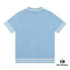 Balmain BALMAIN 2024 New Arrival Polo Short-Sleeve Sweater with Embroidered Logo on Chest Pocket
