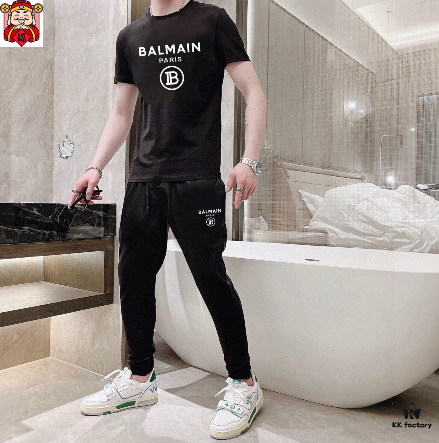 6931a4d2ccd8ab3d7af99217 BALMAIN Men's High-Quality Double-Merino Wool Summer Suit Set, Official Website Same Style, Imported Premium Fabric, Fashion Trend Item