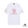 6931a4d3ccd8ab3d7af99221 Balenciaga Paris x Manchester United 25SS Spring Collection Premium Embroidered Logo Heavyweight Short Sleeve T-Shirt