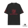 6931a4d3ccd8ab3d7af99223 Balenciaga Paris x Manchester United 25SS Spring Collection Premium Embroidered Logo Heavyweight Short Sleeve T-Shirt