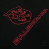 6931a4d3ccd8ab3d7af99226 Balenciaga Paris x Manchester United 25SS Spring Collection Premium Embroidered Logo Heavyweight Short Sleeve T-Shirt