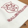 6931a4d4ccd8ab3d7af99233 Balenciaga Paris x Manchester United 25SS Spring Collection Premium Embroidered Logo Heavyweight Crew Neck T-Shirt Unisex