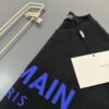6931a4d4ccd8ab3d7af99239 Balmain* Heavyweight 320g Cotton T-Shirt, Thick and Breathable Loose-Fit Short-Sleeve Crew Neck Tee with Logo Print Design, Spring/Summer New Arrival Fashion Casual Wear