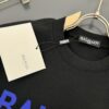 6931a4d4ccd8ab3d7af9923d Balmain* Heavyweight 320g Cotton T-Shirt, Thick and Breathable Loose-Fit Short-Sleeve Crew Neck Tee with Logo Print Design, Spring/Summer New Arrival Fashion Casual Wear