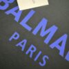 6931a4d4ccd8ab3d7af99240 Balmain* Heavyweight 320g Cotton T-Shirt, Thick and Breathable Loose-Fit Short-Sleeve Crew Neck Tee with Logo Print Design, Spring/Summer New Arrival Fashion Casual Wear