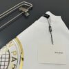 6931a4d5ccd8ab3d7af99253 Balmain* 320g Heavyweight Cotton T-Shirt, Thick and Breathable, Loose Fit, Foil Print Logo Design, Spring/Summer New Round Neck Fashion Short Sleeve T-Shirt, Comfortable Against Skin, Stylish and Wearable, Original Craftsmanship, Casual Versatile Essential