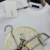 6931a4d6ccd8ab3d7af9925a Balmain* 320g Heavyweight Cotton T-Shirt, Thick and Breathable, Loose Fit, Foil Print Logo Design, Spring/Summer New Round Neck Fashion Short Sleeve T-Shirt, Comfortable Against Skin, Stylish and Wearable, Original Craftsmanship, Casual Versatile Essential