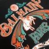 BALMAIN 2025SS Collection Counter-Match Round Neck Short-Sleeve T-Shirt – Front and Back Custom Logo Craftsmanship, Exclusive Fabric Supply, Thick Board 3D Structure