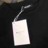 BALMAIN 2025 Spring/Summer Collection Round-Neck Short-Sleeve T-Shirt with Custom Embroidered Logo – Same as Official Counter Version