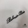 6931a4d9ccd8ab3d7af99295 BALMAIN 2025 SS Collection Counterpart Crew Neck Short Sleeve T-Shirt with Custom Embroidered Logo – Premium Heavyweight Cotton Fabric, Unisex Design