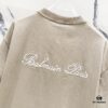 6931a4daccd8ab3d7af992a7 BALMAIN Crew Neck Short Sleeve T-Shirt 260g with Embroidered Logo