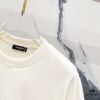 6931a4dcccd8ab3d7af992ce BALMAIN Men's 260g Crew Neck Short Sleeve T-Shirt with Embroidered Logo and Brand Print