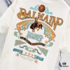 6931a4dcccd8ab3d7af992d1 BALMAIN Men's 260g Crew Neck Short Sleeve T-Shirt with Embroidered Logo and Brand Print