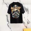 6931a4ddccd8ab3d7af992d8 BALMAIN 260g Crew Neck Short Sleeve T-Shirt Embroidered Small Letter Logo Saint Warrior Brand Print Design
