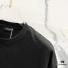 6931a4ddccd8ab3d7af992d9 BALMAIN 260g Crew Neck Short Sleeve T-Shirt Embroidered Small Letter Logo Saint Warrior Brand Print Design