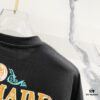 6931a4ddccd8ab3d7af992da BALMAIN 260g Crew Neck Short Sleeve T-Shirt Embroidered Small Letter Logo Saint Warrior Brand Print Design