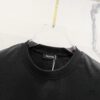 6931a4ddccd8ab3d7af992e1 BALMAIN 260g Crew Neck Short Sleeve T-Shirt Embroidered Small Letter Logo Saint Warrior Brand Print Design