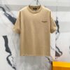 6931a4deccd8ab3d7af992f0 BALMAIN 260g Crew Neck Short Sleeve T-Shirt with Minimalist Silicone Logo