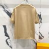 6931a4deccd8ab3d7af992f1 BALMAIN 260g Crew Neck Short Sleeve T-Shirt with Minimalist Silicone Logo
