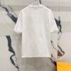 6931a4dfccd8ab3d7af99300 BALMAIN 260g Crew Neck Short Sleeve T-Shirt with Angel Shield and Letter Logo Print