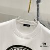 6931a4dfccd8ab3d7af99305 BALMAIN 260g Crew Neck Short Sleeve T-Shirt with Angel Shield and Letter Logo Print