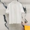 6931a4e0ccd8ab3d7af99312 BALMAIN Crew Neck Short Sleeve T-Shirt 260g with Brand Logo and Red Lip Print