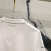 6931a4e0ccd8ab3d7af99314 BALMAIN Crew Neck Short Sleeve T-Shirt 260g with Brand Logo and Red Lip Print