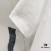 BALMAIN 260g Crew Neck Short Sleeve T-Shirt with Brand Overlapping Letter Print Logo Design