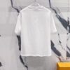 6931a4e2ccd8ab3d7af99336 BALMAIN Men's 260g Crew Neck Short Sleeve T-Shirt with Brand Letter Flocked Shadow Print Logo