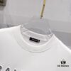 6931a4e4ccd8ab3d7af99359 BALMAIN 260g Round Neck Short Sleeve T-Shirt with Reflective 3M Brand Embossed Logo