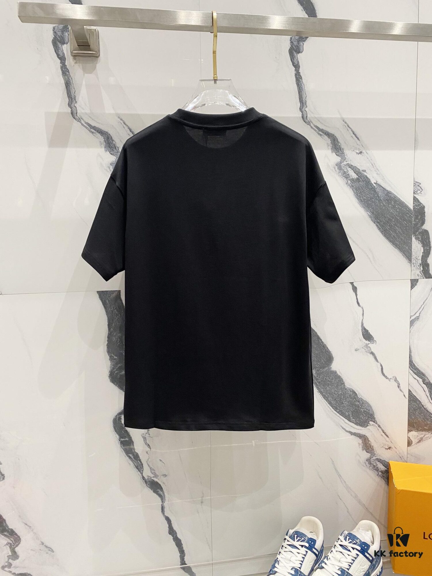 6931a4e4ccd8ab3d7af9935e BALMAIN 260g Crew Neck Short Sleeve T-Shirt with Reflective 3M Logo