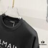 6931a4e4ccd8ab3d7af9935f BALMAIN 260g Crew Neck Short Sleeve T-Shirt with Reflective 3M Logo