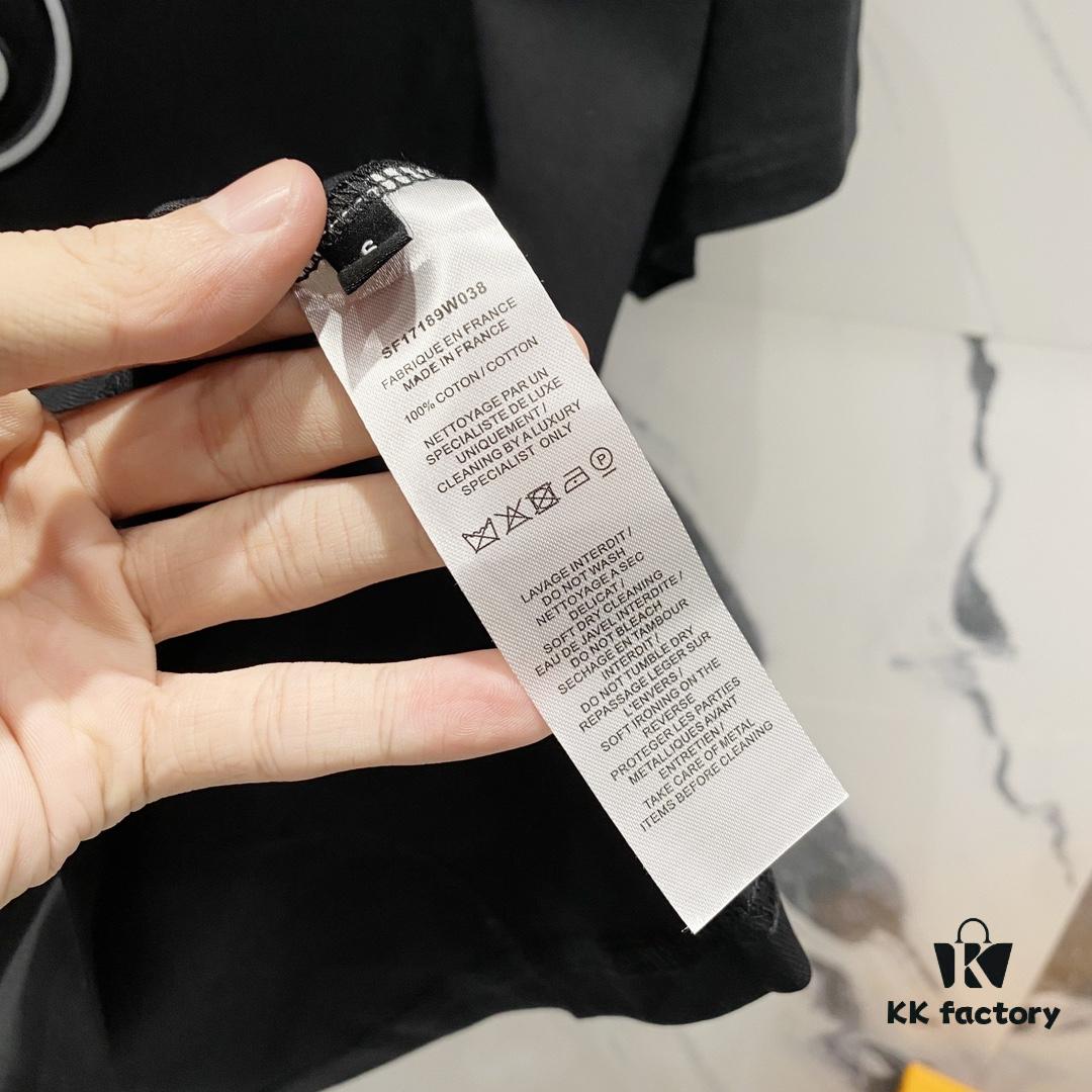 6931a4e4ccd8ab3d7af99365 BALMAIN 260g Crew Neck Short Sleeve T-Shirt with Reflective 3M Logo