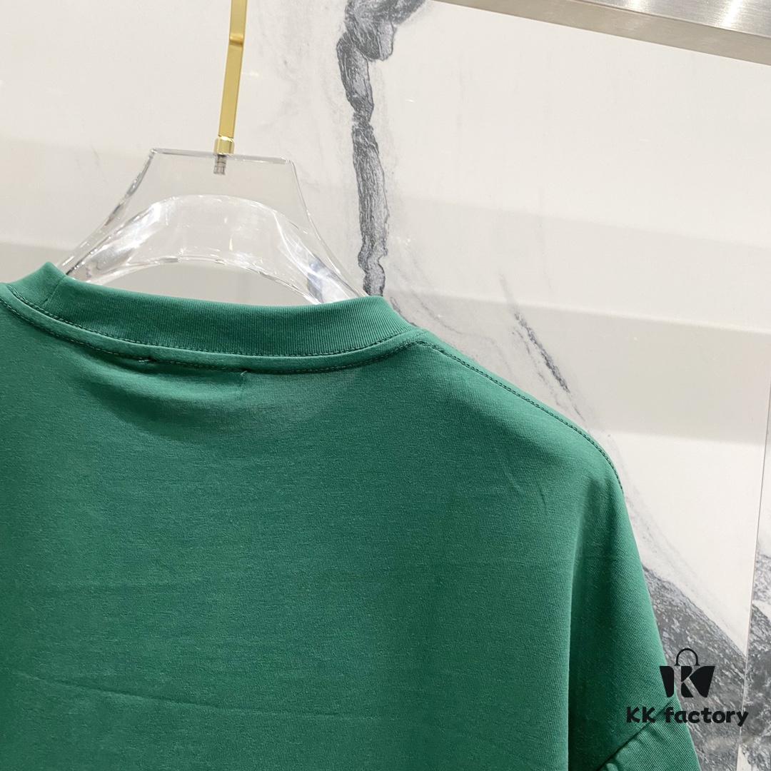 6931a4e5ccd8ab3d7af99370 BALMAIN Crew Neck Short Sleeve T-Shirt 260g