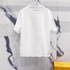 6931a4e6ccd8ab3d7af99381 BALMAIN Crew Neck Short Sleeve T-Shirt 260g Classic Gold Foil Logo Print