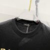 6931a4e7ccd8ab3d7af9938f BALMAIN 260g Crew Neck Short Sleeve T-Shirt with Classic Gold Foil Logo Print